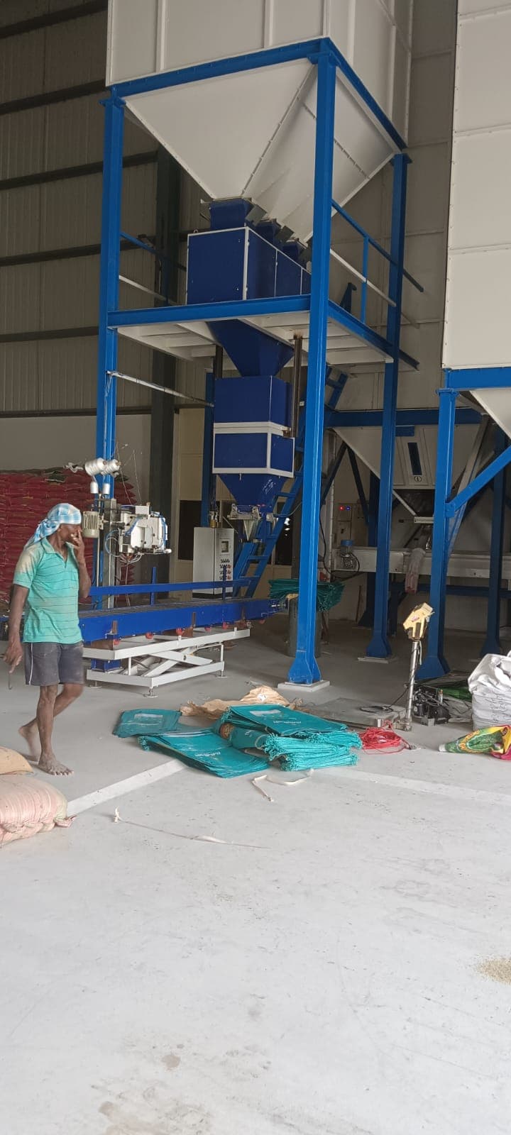 Triple packing machine hi speed machine